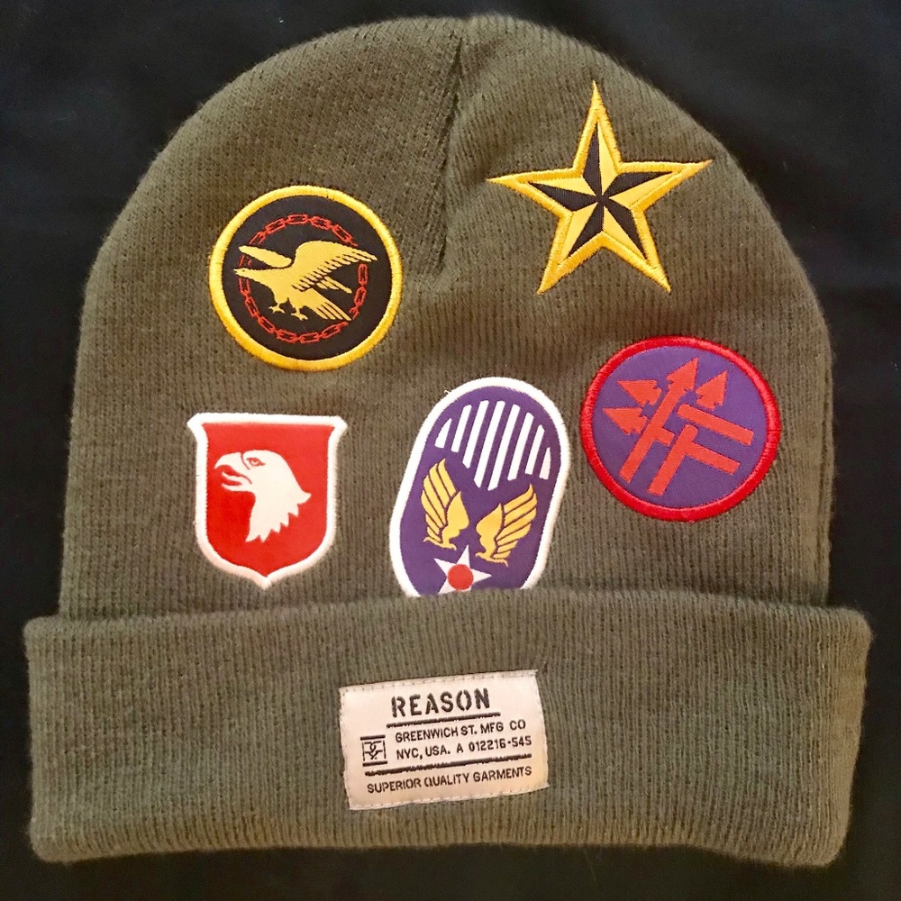 Dolls Kill Military Beanie